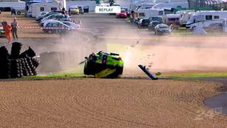 20130619 Le Mans 24 Hours Practice Crash1