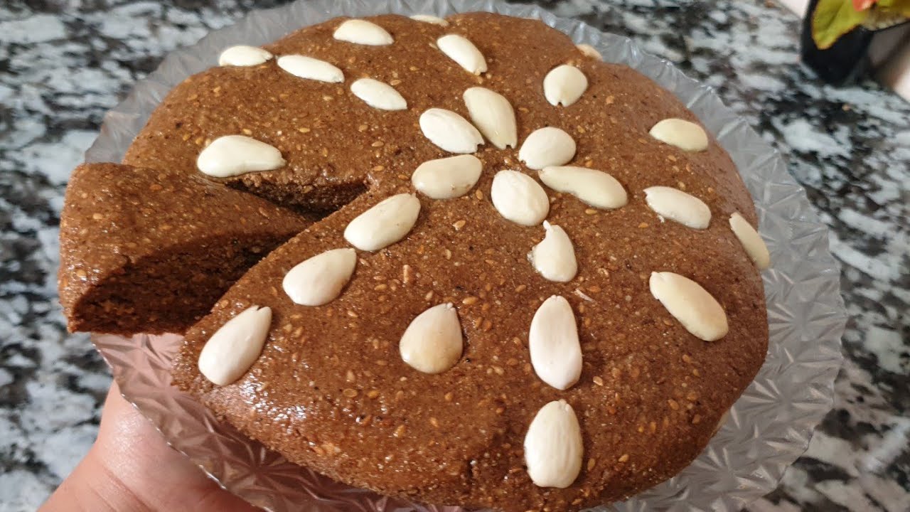 سلو أو سفوف صحي بدون غلوتين روعة في  المذاق ولذيذ/ أنواع الدقيق ممكن استعمالها