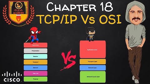 TCP/IP Model vs. OSI Model | Similarities | Differences| CCNA 200-301