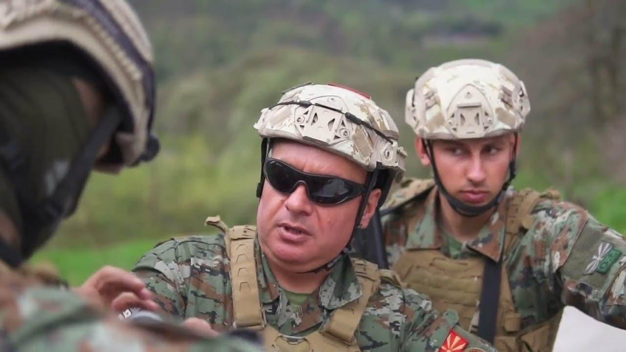 Учество на македонските војници во НАТО мисијата „КФОР“ на Косово.