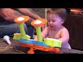 Riley Playing Drums on First Birthday 1/1/2019