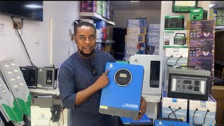 Price Of Solar Generators, Lithium Batteries, Charge Controllers, Inverters, CCTV Cameras In Nigeria