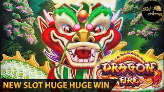 ⭐️UNDER HANDPAY JACKPOT HUGE WIN⭐️New Slot Dragon Fire | Legend of Nian Bonus Slot Machine screenshot 2