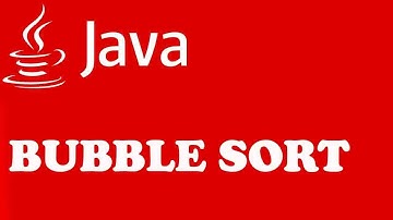 ALGORITMO DE ORDENAMIENTO BUBBLE SORT (BURBUJA) EN JAVA Y EXPLICACION