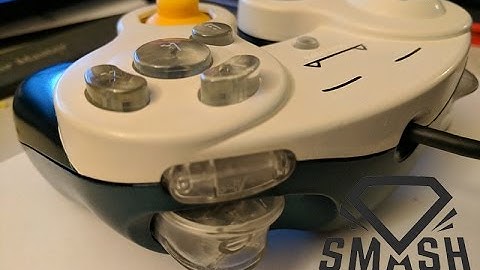 Smashproof Gamecube Controller Custom Buttons Unboxing + First Impression