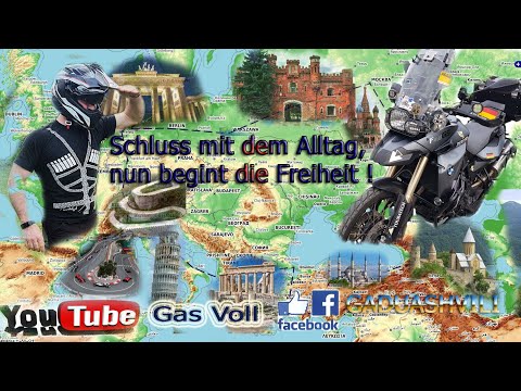 ევროტურნე მოტოციკლით / გერმანია ოსნაბრუკი / BMW f800GS