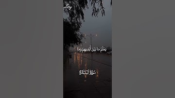 آية الكرسي بصوت القارئ إسلام صبحي ✨
