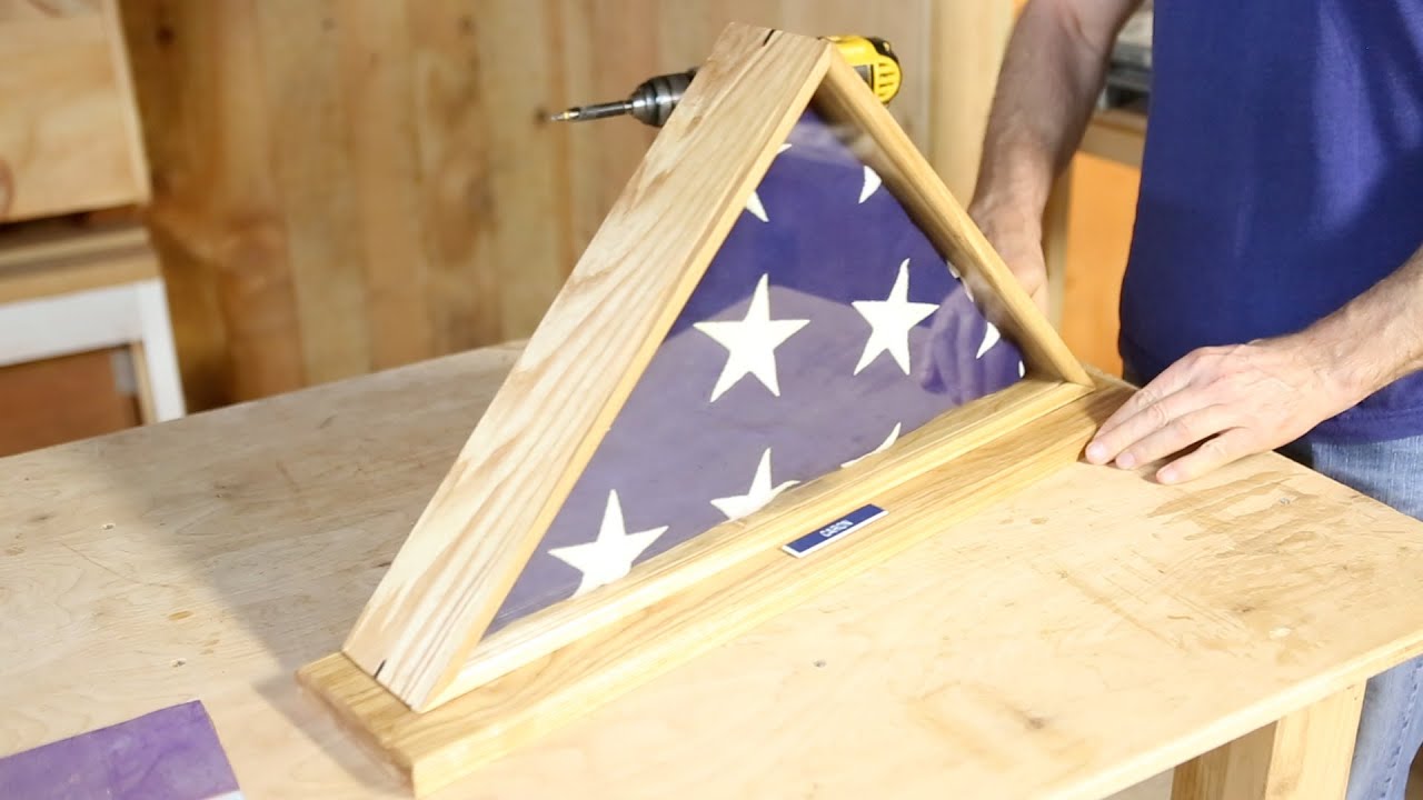 Build a Memorial Flag Case