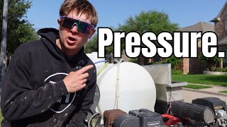 Day In My Pressure Washing Business | I Feel The PRESSURE