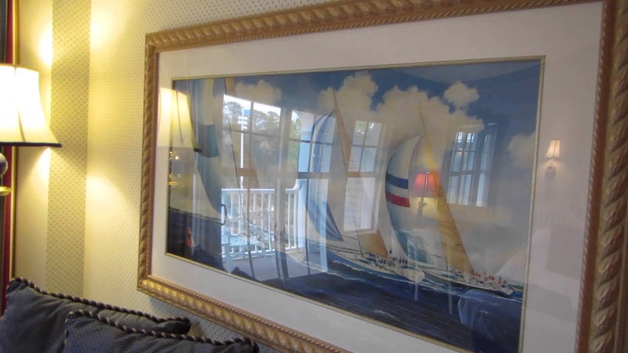Disney's Yacht Club Room Tour (Garden View) - YouTube