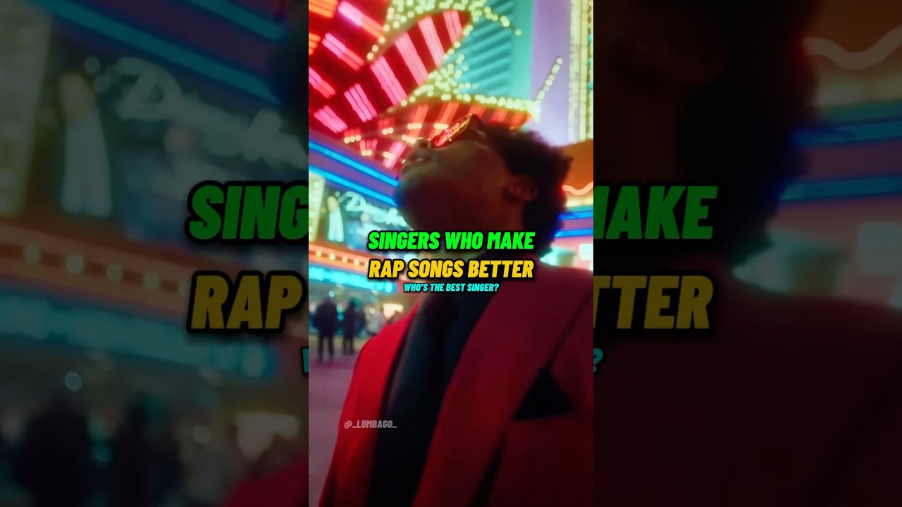 Singers Who ELEVATE Rap Songs‼️🎶🎤