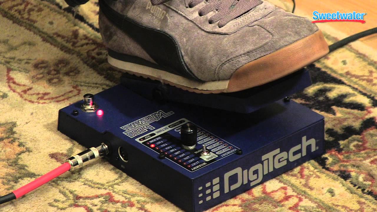 DigiTech Bass Whammy Pedal Demo - Sweetwater Sound
