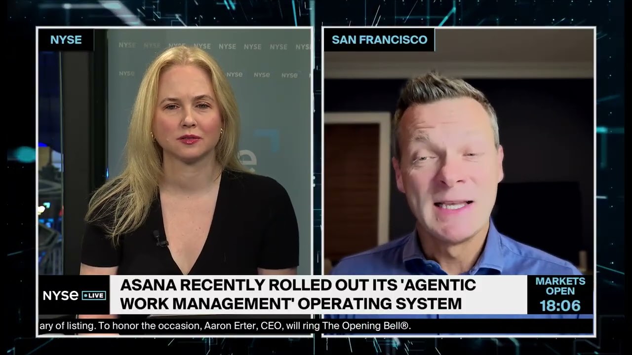 Asana CEO Dan Rogers Talks AI Game Plan Following 10% YoY Rev Growth in Q2