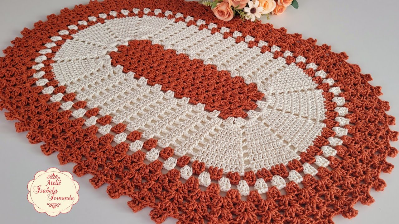 Tapete Oval Gisele Fácil Rápido e Econômico Passo a Passo Completo