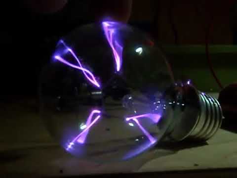 my best homemade plasma ball - YouTube
