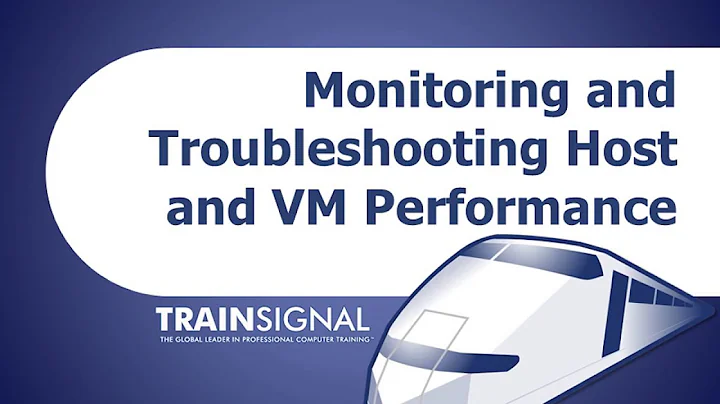 Monitoring & Troubleshooting Host VM Performance in vMware vSphere