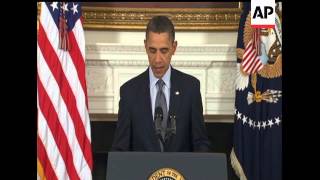 President Barack Obama Says Hes Spoken To Egyptian President Hosni Mubarak And Told Him He Has A Re