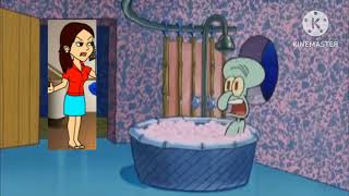 Microsoft Anna drops by Squidward's house