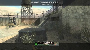 Call of Duty MW3 Final Kill Cam