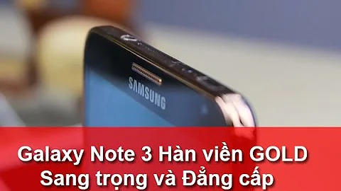 HungMobile - Samsung Galaxy Note 3 Hàn viền Gold