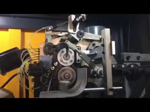 XDB-80 Automatic bonnell spring coiling machine For Mattress - YouTube