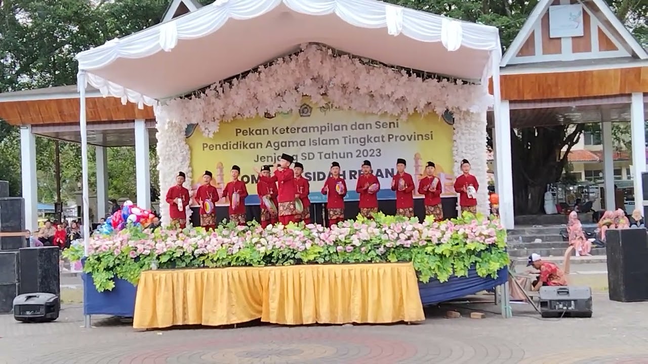 Sumedang masuk final lomba Qosidah || Pentas PAI PROVINSI