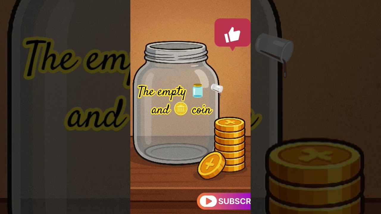 The empty Jar 🫙 gold 🪙 coins