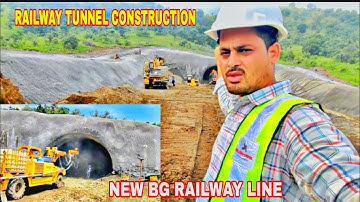NEW BG RAILWAY TUNNEL CONSTRUCTION #centralrailway #usbrl #vlogs #youtube #haqnawazmalikvlogs #video
