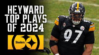 Cameron Heyward’s Top Plays of the 2024 Season (via NFL33) | Pittsburgh Steelers