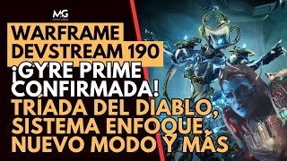 Famous 🔥 WARFRAME DEVSTREAM 190 | The Devil's Triad, Uriel and New Protoframes | GYRE PRIME Wealth