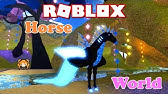 Roblox Horse World Dragon Horse With Lots Of Horns Youtube - dragon horse world roblox