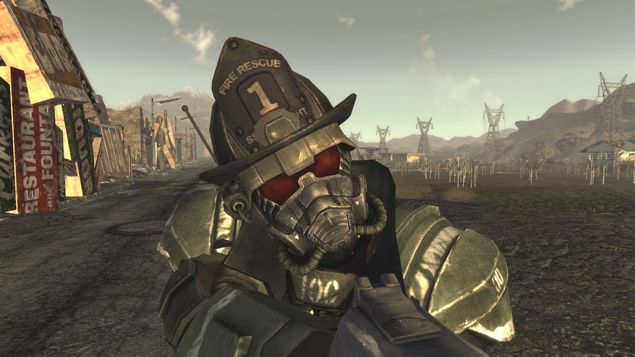 Fun Trick with the Elite Riot Gear Helmet in Fallout: New Vegas - YouTube