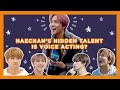 haechan and his voice acting abilities | compilation video