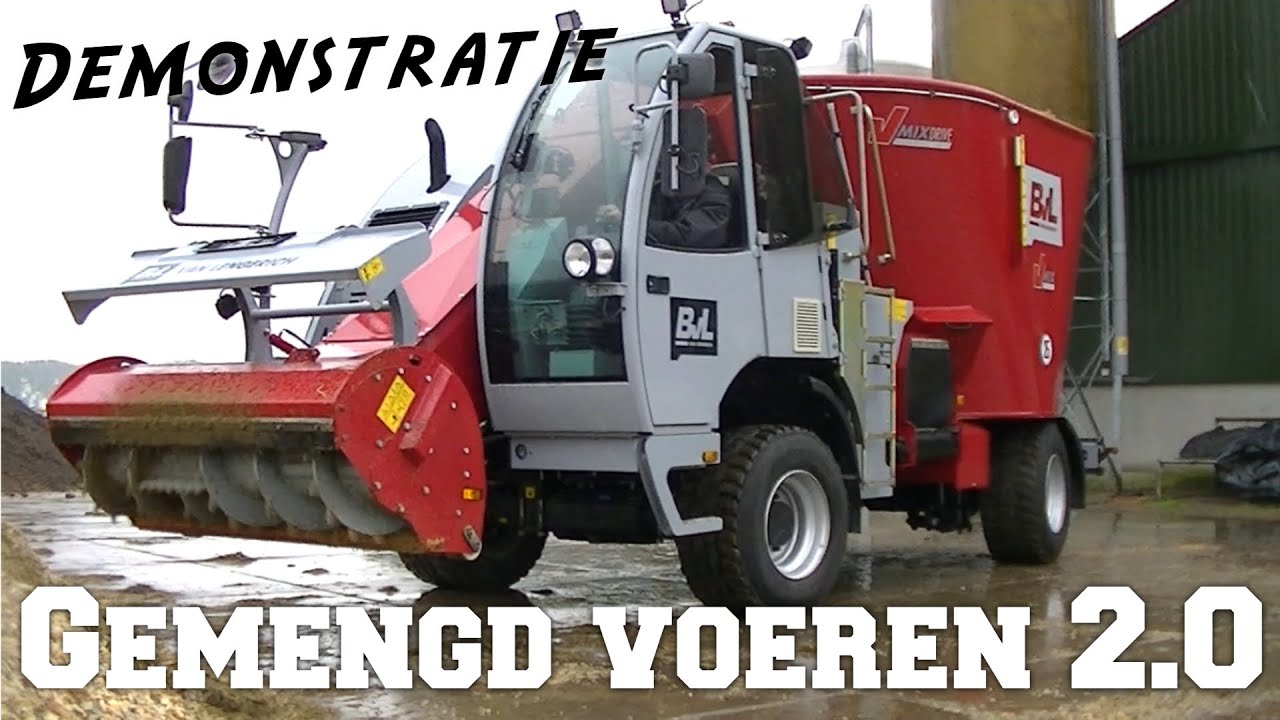 Gemengd voeren 2.0 demo i.s.m. Agrifirm, BvL Van Lengerich en Doevendans LMB - Trekker TV