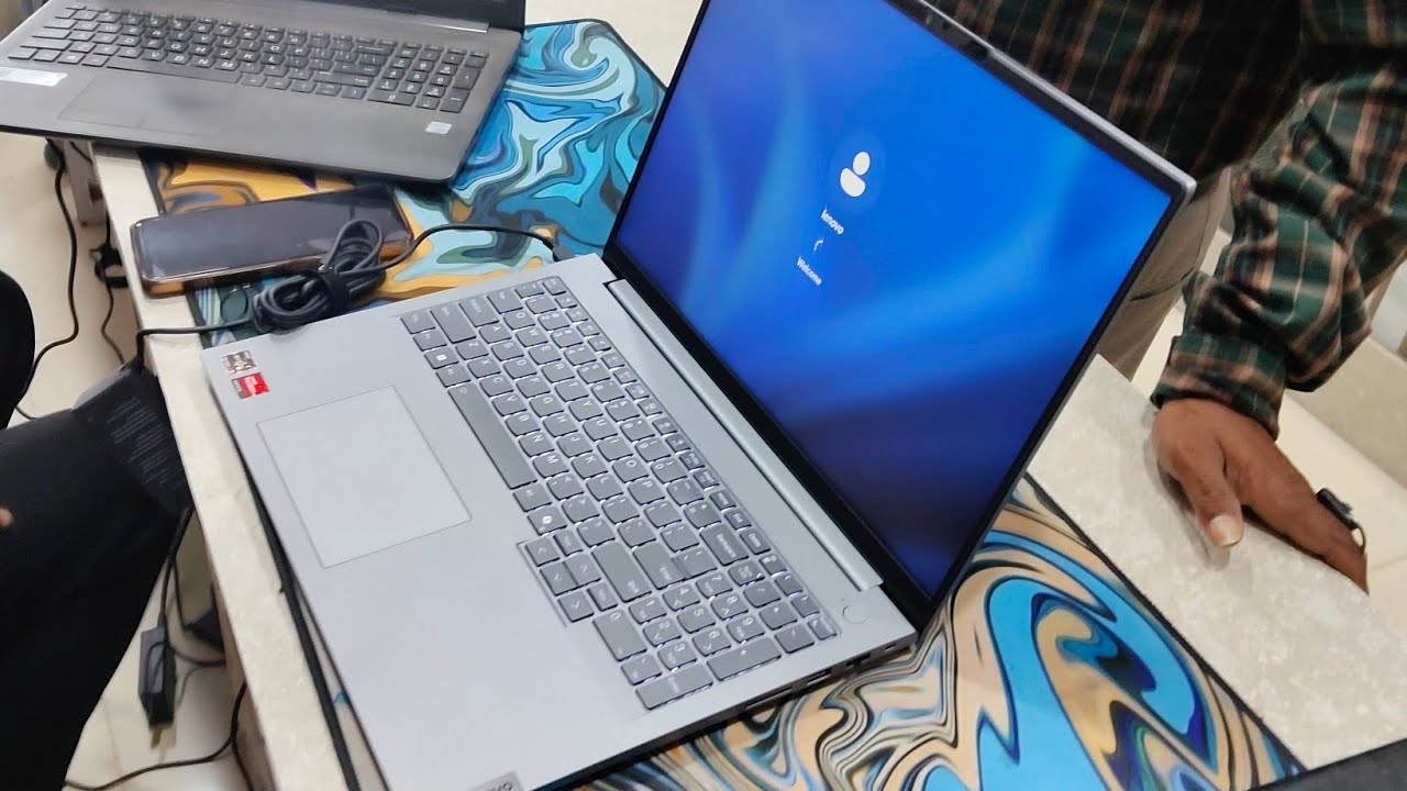 Lenevo thinbook g16 Ryzen 5 7535hs boot up time review 