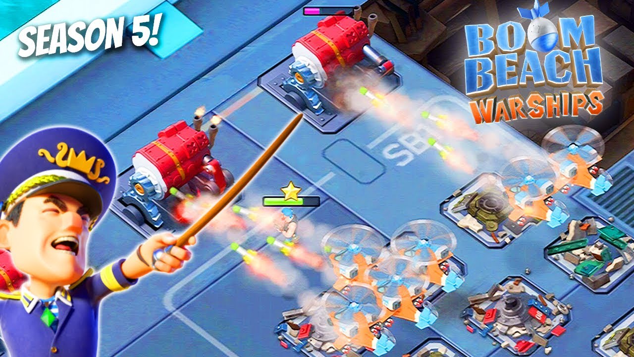 Boom Beach WARSHIPS Season 5 RESET!! NEW TROOP GAMEPLAY! YouTube