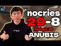 nocries 29-8 | Rating 2.38 | FACEIT NA | +VOICE | anubis | Apr 20, 2026