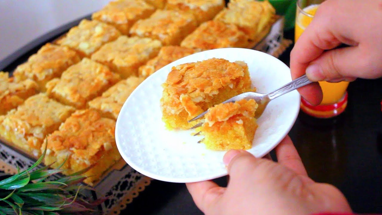 كيكة التوسكاكا المذهلة لاول مرة على اليوتوب المغربي😉بطريقتي الخاصة خطيييرة ببساطتها وطعمها ...