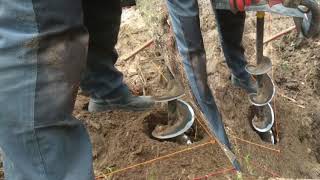 Podbudowa Na Słupach Z Konglomeratu.