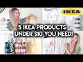 BEST SUSTAINABLE IKEA ORGANIZATION + DECOR PRODUCTS UNDER $10