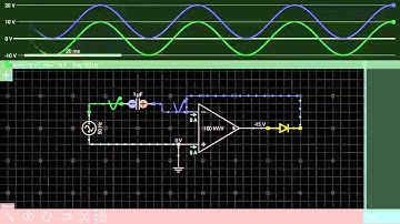 Clamp circuit using OP AMP