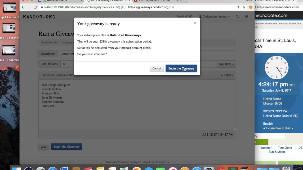 Bernie Raffe List - YouTube