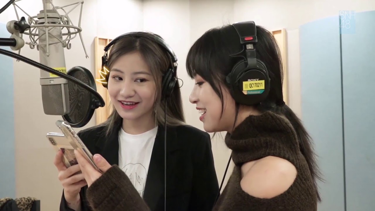 《冬日》SNH48-孔肖吟、袁一琦 翻唱录制VLOG