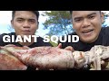 OUTDOOR COOKING | GIANT SQUID