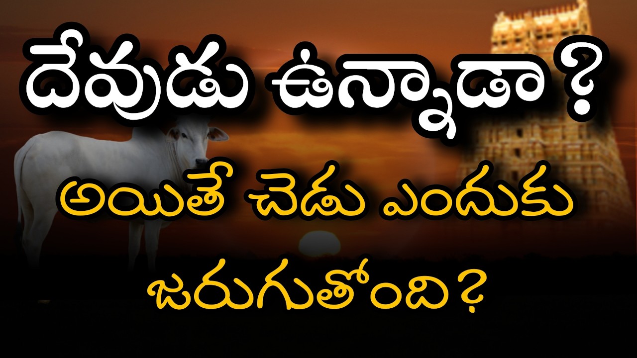 దేవుడు మనల్ని ఎందుకు ఆపడు? అసలు నిజం ఇదే