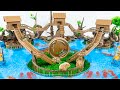 Build hamster maze  diy cardboard hamster floating house