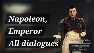 Civilization VII - All Napoleon, Emperor dialogues