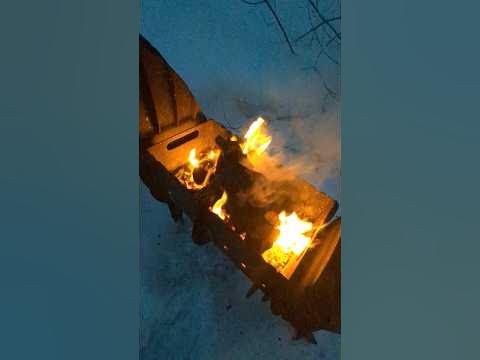 Удобный уголь в коробке! #уголь #шашлык - YouTube