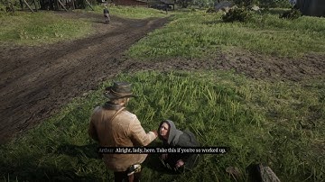 Red Dead Redemption 2 (PC) - Rare Random Event: Grieving NPC Calls Arthur a Murderer