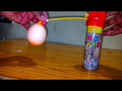 Holi Balloon Hacks | สเปรย์หิมะเกาะ ลูกโป่ง me bhare | Holi Experiment | กางเกงขาสั้น
